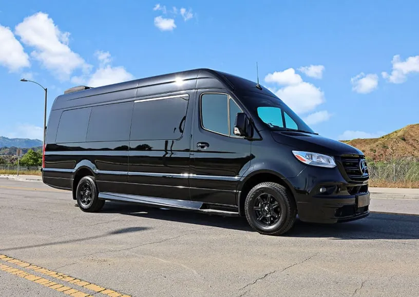 Amalfi Car Rental with Driver - Large People Carrier Mercedes Benz Minibus Sprinter